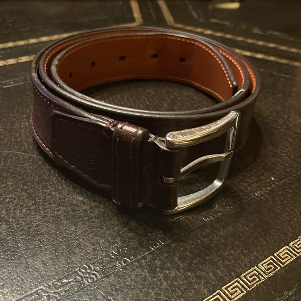 SHINOLA Leather Belt